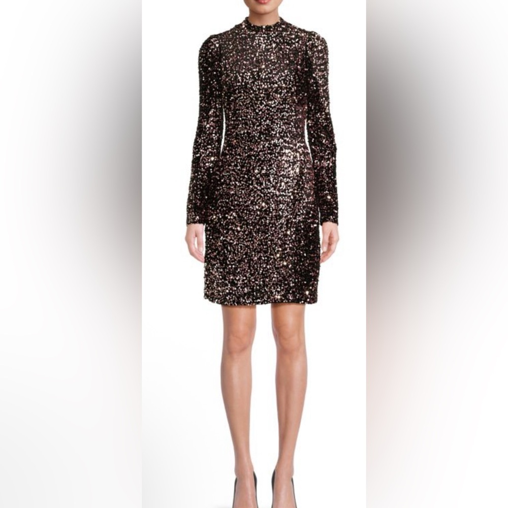 Nanette Lepore sequin sheath dress